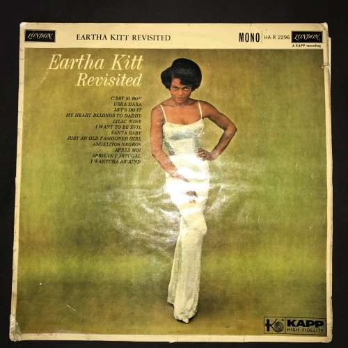 Eartha Kitt - Revisited (LP) Vinyl Record (MONO)