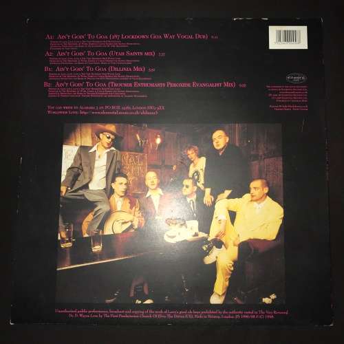 Alabama 3 - Ain't Goin' To Goa (12") Vinyl Record