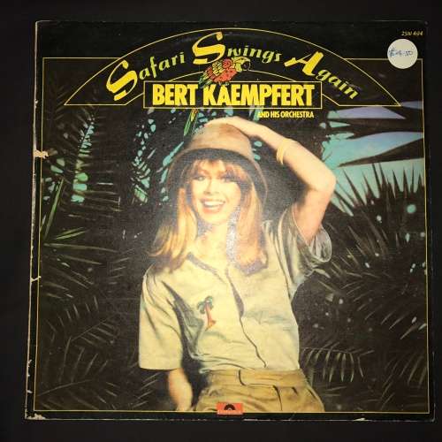 Bert Kaempfert & His Orchestra - Safari Swings Again (LP) Vinyl Record