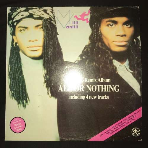 Milli Vanilli - All Or Nothing - The U.S. Remix Album (LP) Vinyl Record