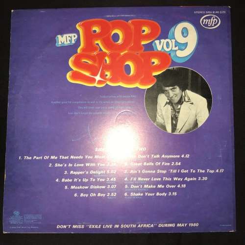 Various - Pop Shop Vol. 09 (LP) Vinyl Record