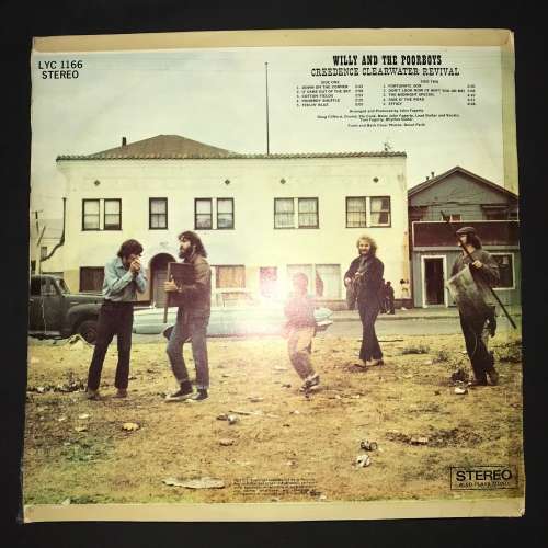 Creedence Clearwater Revival - Willy and the Poor Boys (LP) Vinyl Record (4th Ablum)