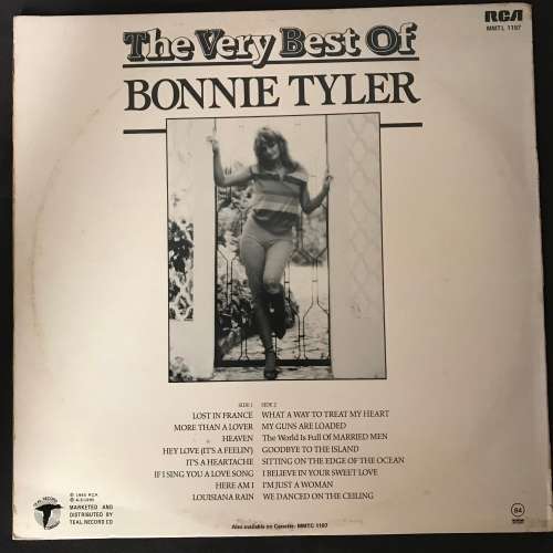 Bonnie Tyler - The Very Best Of (LP) Vinyl Record