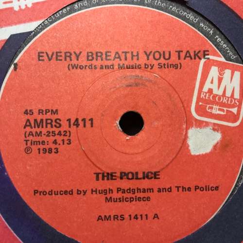 The Police - Every Breath You Take (7", Single) 45RPM
