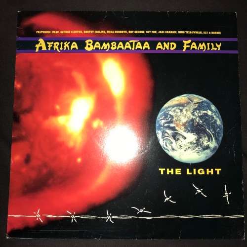 Afrika Bambaataa And Family - The Light (LP) Vinyl Record (2nd Album)