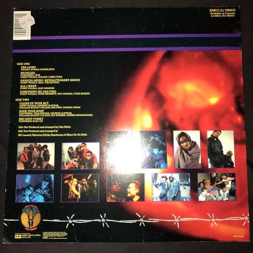 Afrika Bambaataa And Family - The Light (LP) Vinyl Record (2nd Album)