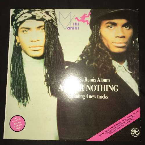Milli Vanilli - All Or Nothing - The U.S. Remix Album (LP) Vinyl Record