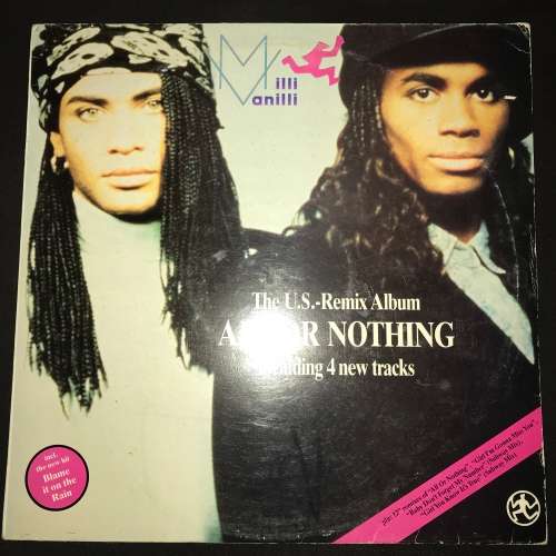 Milli Vanilli - All Or Nothing - The U.S. Remix Album (LP) Vinyl Record