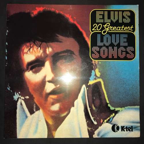 Elvis Presley - Elvis Presley Sings His 20 Greatest Love Songs (LP) Vinyl Record
