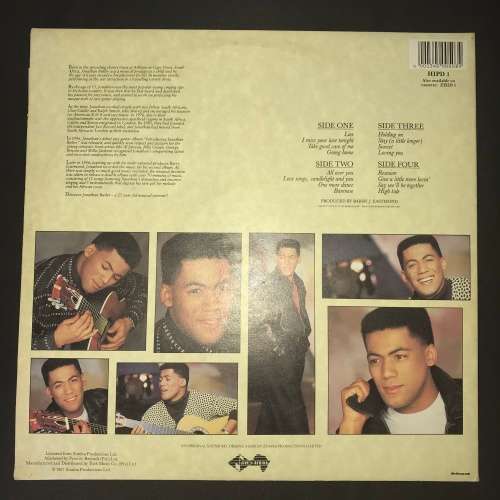 Jonathan Butler - Jonathan Butler (LP) Vinyl Record DOUBLE ALBUM