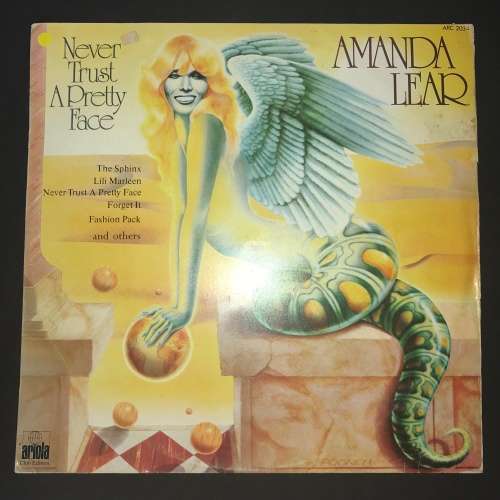 Amanda Lear - Never Trust A Pretty Face (LP) Vinyl Record (3rd Album)