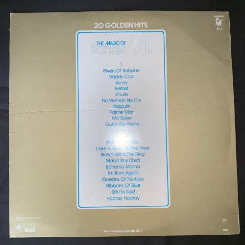 Boney M - The Magic of Boney M (20 Golden Hits) (LP) Vinyl Record