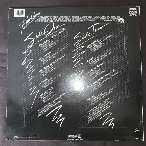 Various - Flashdance (Original Soundtrack From The Motion Picture) (LP) Vinyl Record