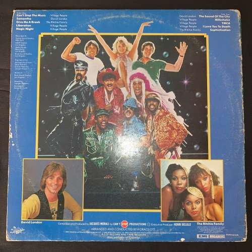 Village People - Can't Stop The Music (LP) Vinyl Record