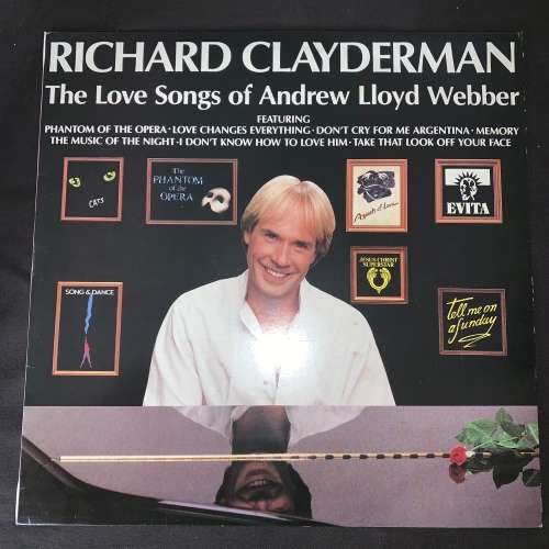 Richard Clayderman - The Love Songs Of Andrew Lloyd Webber (LP) Vinyl Record