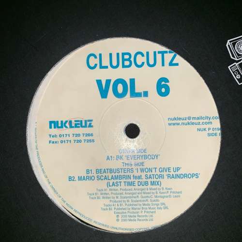 Various - Clubcutz Vol. 6 (12") Vinyl Record