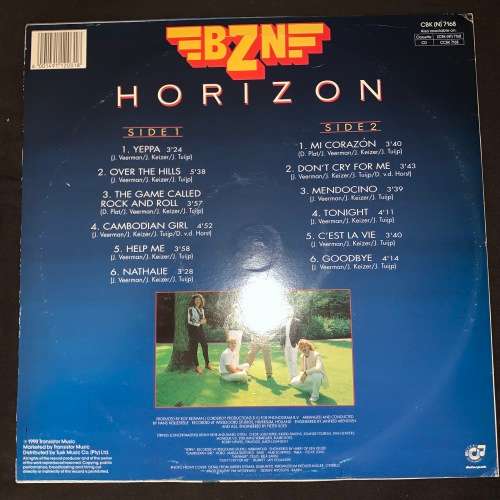 BZN - Horizon (LP) Vinyl Record