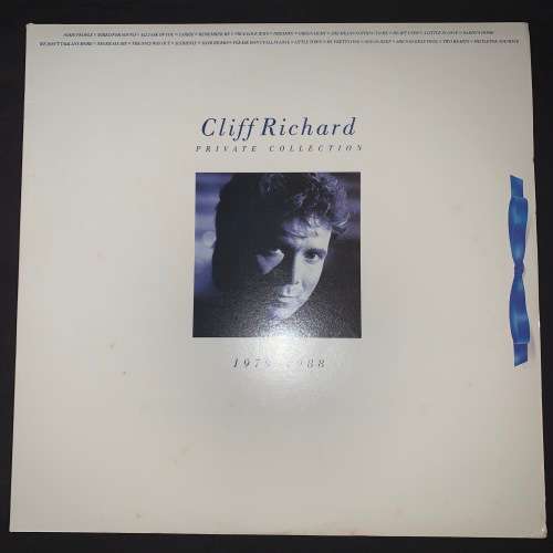 Cliff Richard - Private Collection (LP) Vinyl Record DOUBLE ALBUM