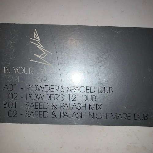 Kylie - I Believe In You (12", Promo) 33RPM Vinyl Record