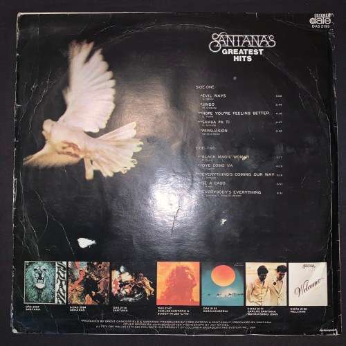 Santana - Santana's Greatest Hits (LP) Vinyl Record (ZIM)