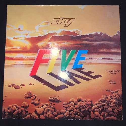 Sky - Sky Five Live (LP) Vinyl Record DOUBLE ALBUM