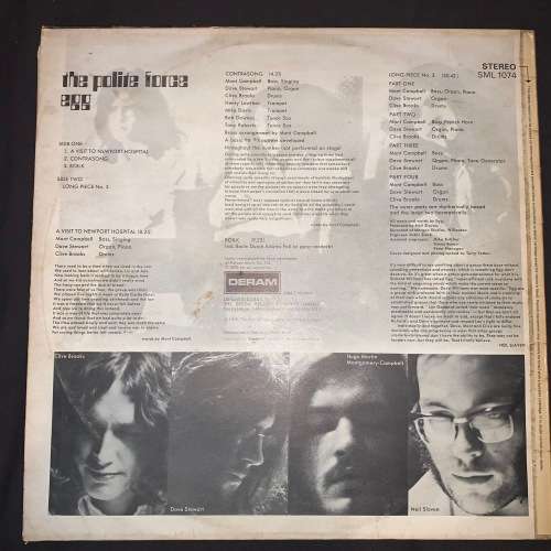 Egg - The Polite Force (LP) Vinyl Record