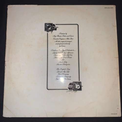 Queen - A Night At The Opera (LP) Vinyl Record (4th Album)