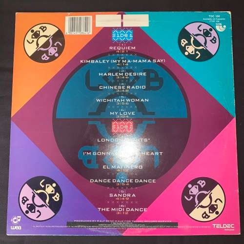 London Boys - The Twelve Commandments Of Dance (LP) Vinyl Record (1st Album)