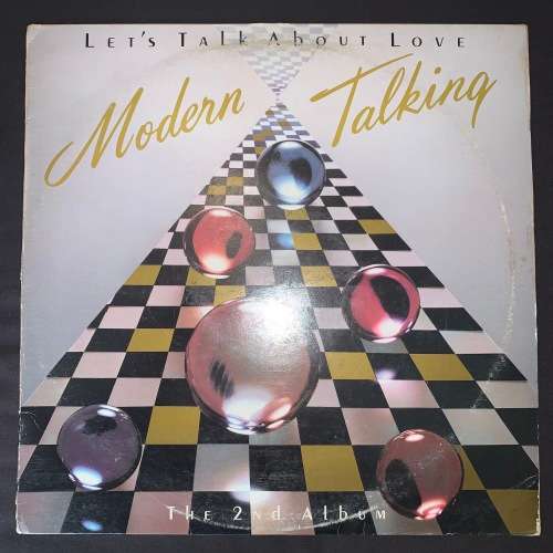 Modern Talking - Let's Talk About Love (LP) Vinyl Record (2nd Album)