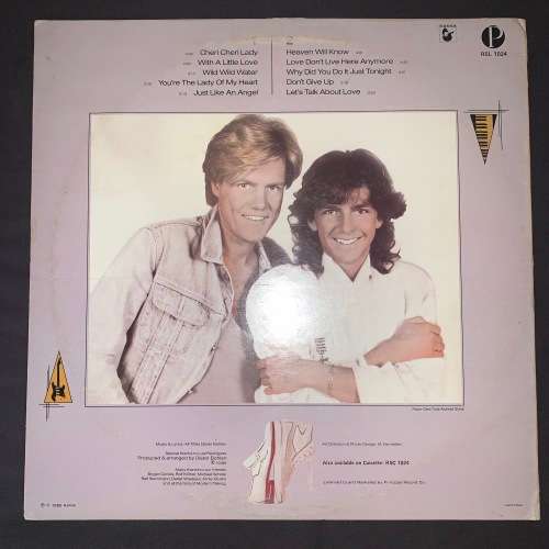 Modern Talking - Let's Talk About Love (LP) Vinyl Record (2nd Album)