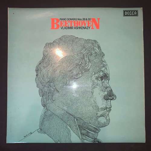 Beethoven, Vladimir Ashkenazy - Piano Sonatas Nos. 28 & 30 (LP) Vinyl Record