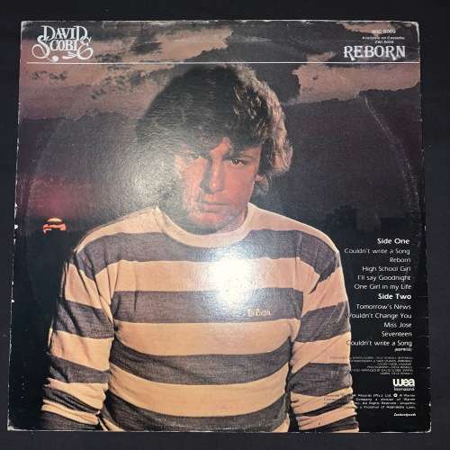 David Scobie - Reborn (LP) Vinyl Record