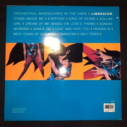 Orchestral Manoeuvres In The Dark (OMD) - Liberator (LP) Vinyl Record (9th Album)