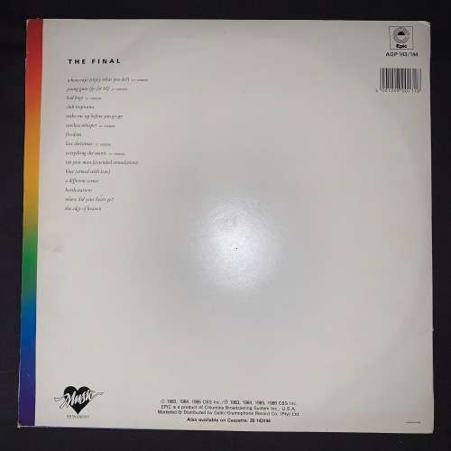 Wham! - The Final (The Hits) (LP) Vinyl Record DOUBLE ALBUM