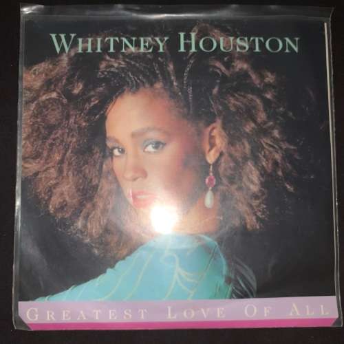 Whitney Houston - Greatest Love Of All (7", Single) 45RPM Vinyl Record