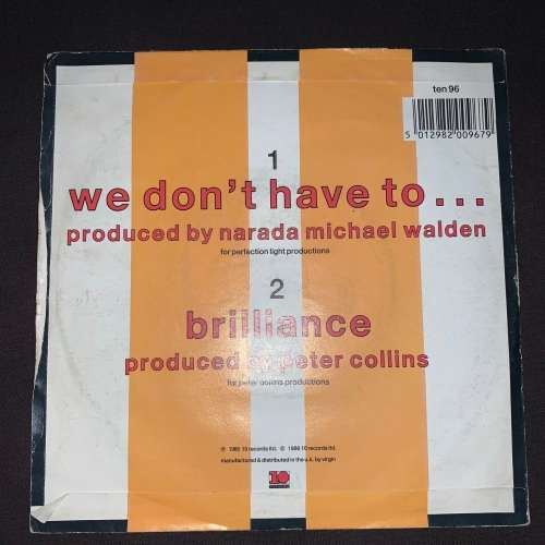 Jermaine Stewart - We Don't Have To Take Our Clothes Off (7", Single) 45RPM VinylRecord