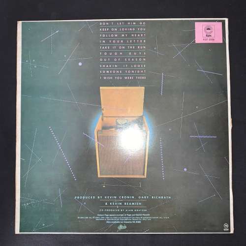 REO Speedwagon - Hi Infidelity (LP) Vinyl Record (9th Album)