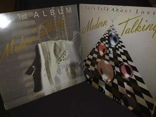 Modern Talking - 1st & 2nd Album (LP) Vinyl Record COMBO DEAL!