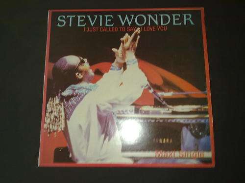 Stevie Wonder - I Just Called To Say I Love You (EP) 12" MAXI SINGLE Vinyl Record