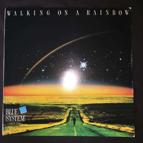 Blue System - Walking On A Rainbow (LP) Vinyl Record FIRST ALBUM