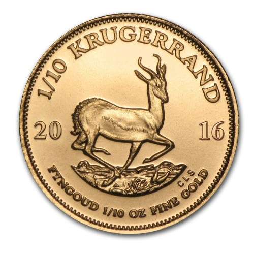 ### 2016 Tenth (1/10th) oz bullion Krugerrands ### Special ###