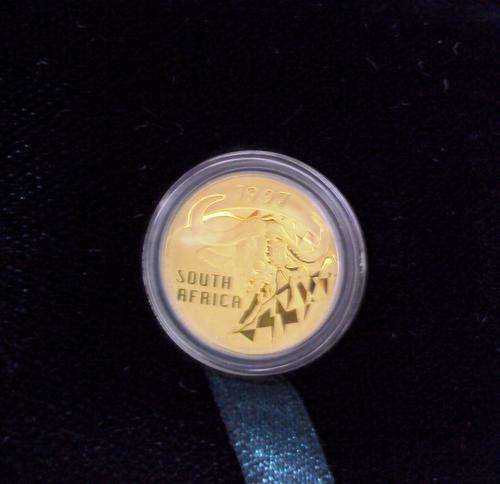 *** 1997 NATURA BUFFALO TENTH OUNCE GOLD COIN IN S.A.M. BOX***