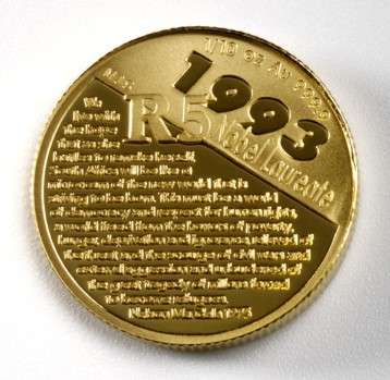 *** 2007 Mandela Protea 1/10th Proof Gold Coin (Sealed) @ R1***