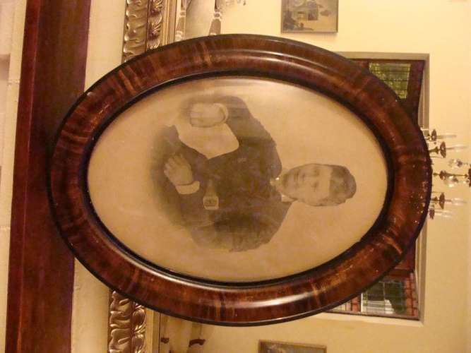 Rare Large Antique Convex Frame ON SPECIAL