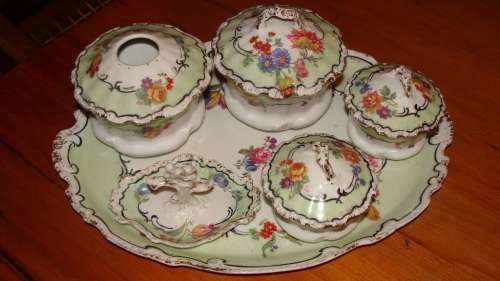 Beautiful Victorian Ladies Dressing Table Set ON SPECIAL