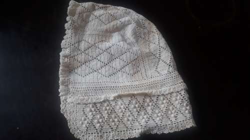 A beautiful antique bonnet