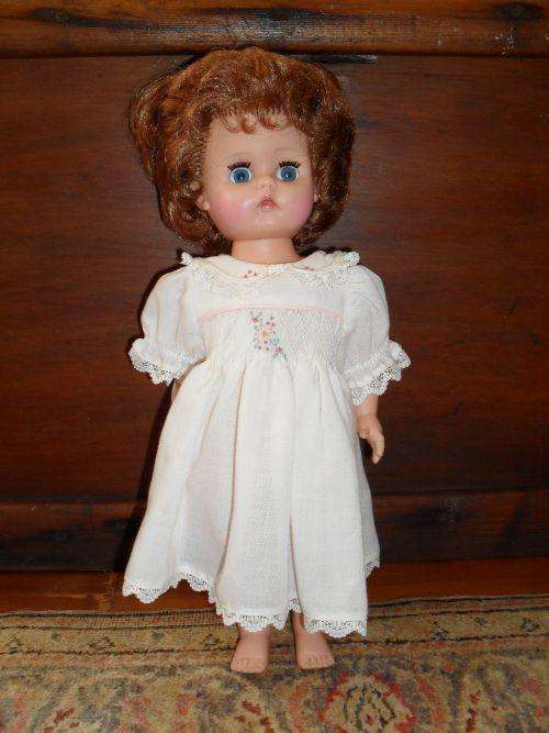 Hard Plastic 1950's Doll.