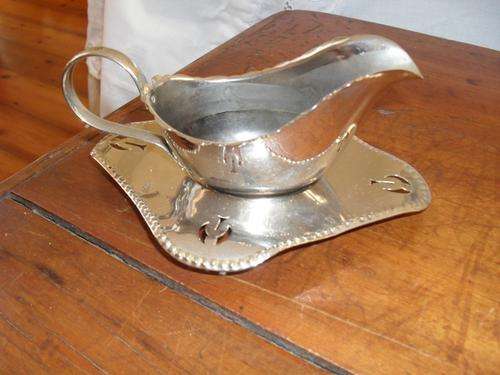 Silver Plated Gravy Dish