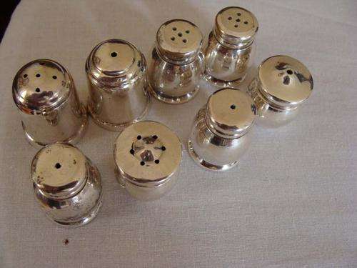 Silver Plated Salt and Pepper Sets