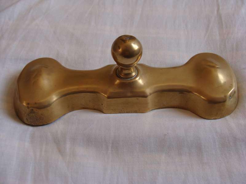 Vintage Brass Door Stopper